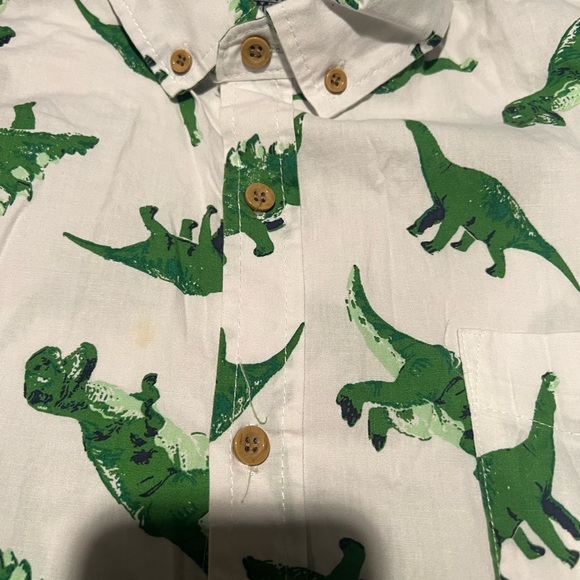 Dinosaur button up - Picture 2 of 3